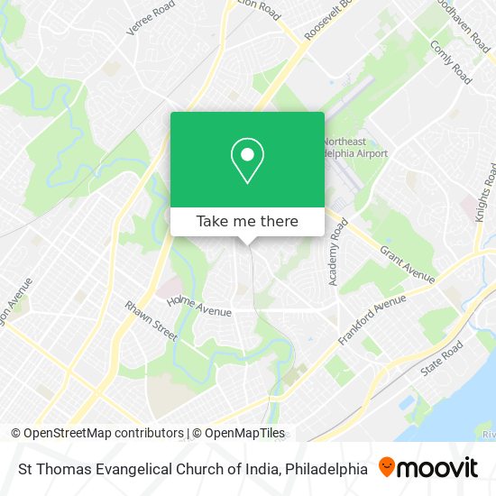 St Thomas Evangelical Church of India map