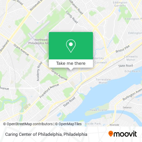 Mapa de Caring Center of Philadelphia