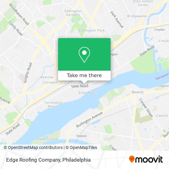 Mapa de Edge Roofing Company