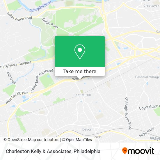 Mapa de Charleston Kelly & Associates