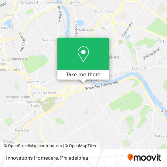 Innovations Homecare map