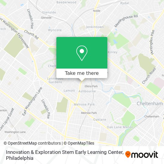 Mapa de Innovation & Exploration Stem Early Learning Center