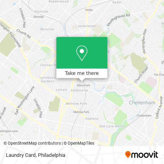 Laundry Card map