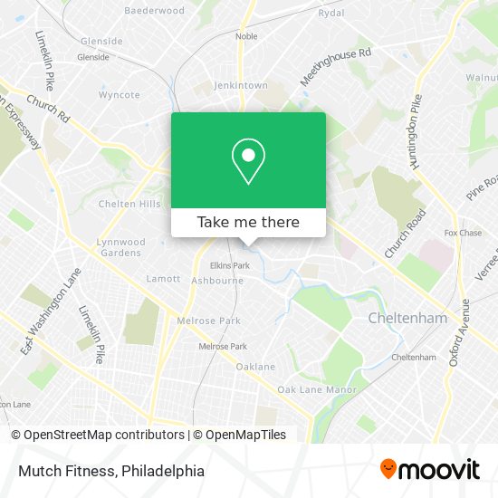 Mutch Fitness map