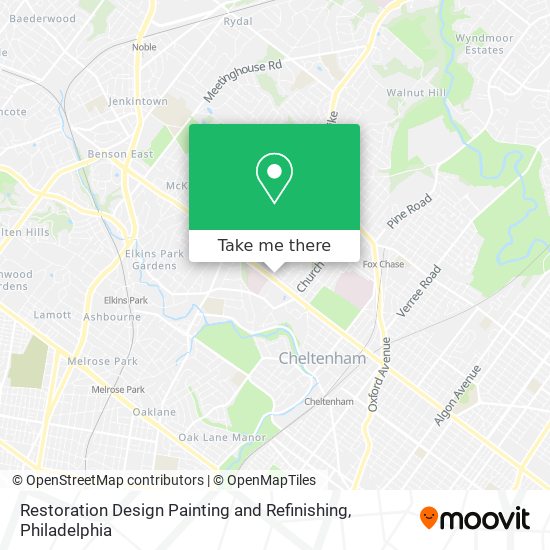 Restoration Design Painting and Refinishing map