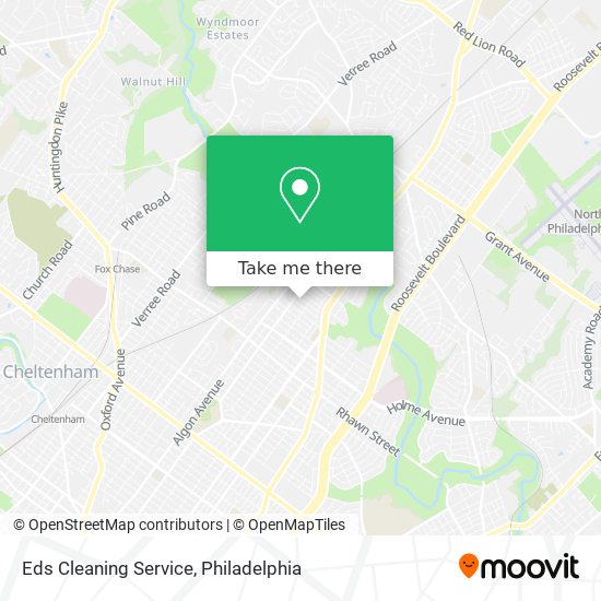 Eds Cleaning Service map