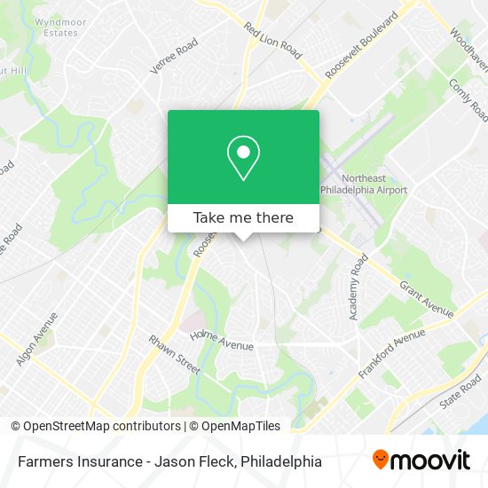 Mapa de Farmers Insurance - Jason Fleck