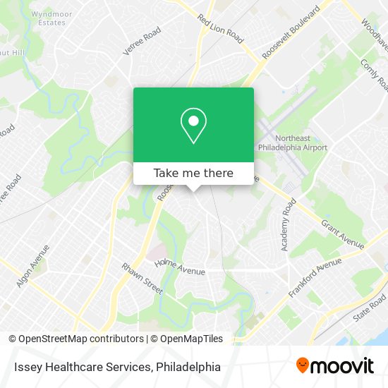 Issey Healthcare Services map