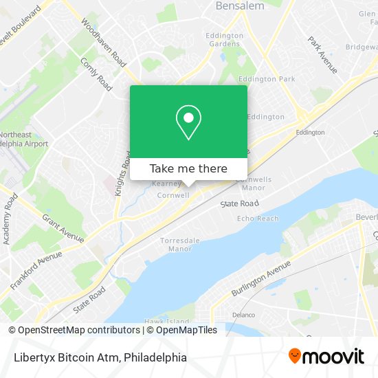 Libertyx Bitcoin Atm map