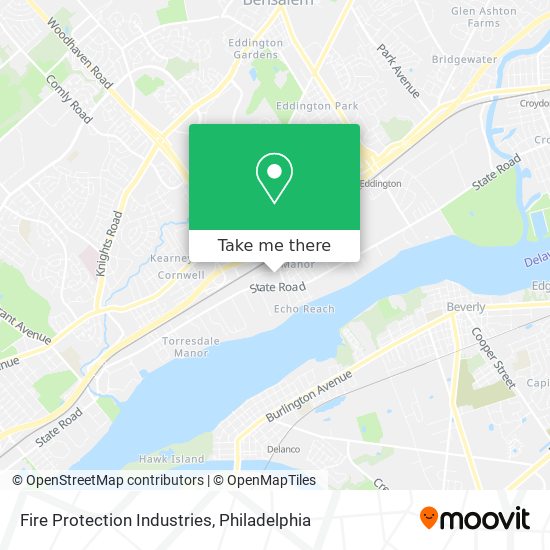 Fire Protection Industries map