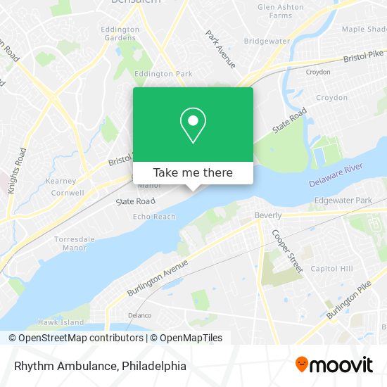 Rhythm Ambulance map