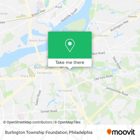 Mapa de Burlington Township Foundation