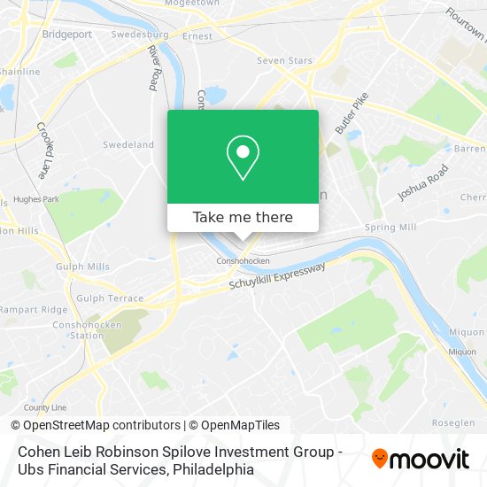 Cohen Leib Robinson Spilove Investment Group - Ubs Financial Services map