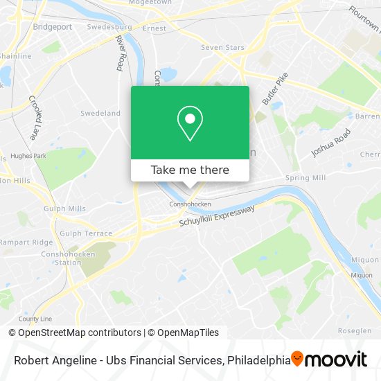 Mapa de Robert Angeline - Ubs Financial Services