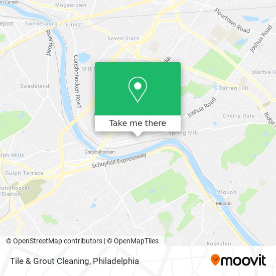 Tile & Grout Cleaning map