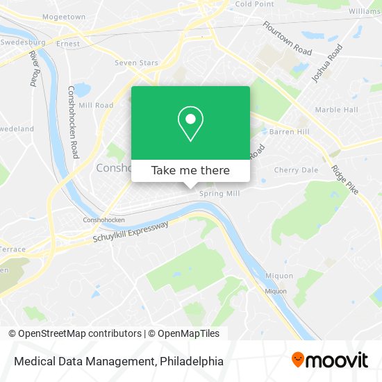 Medical Data Management map