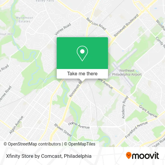 Xfinity Store by Comcast map