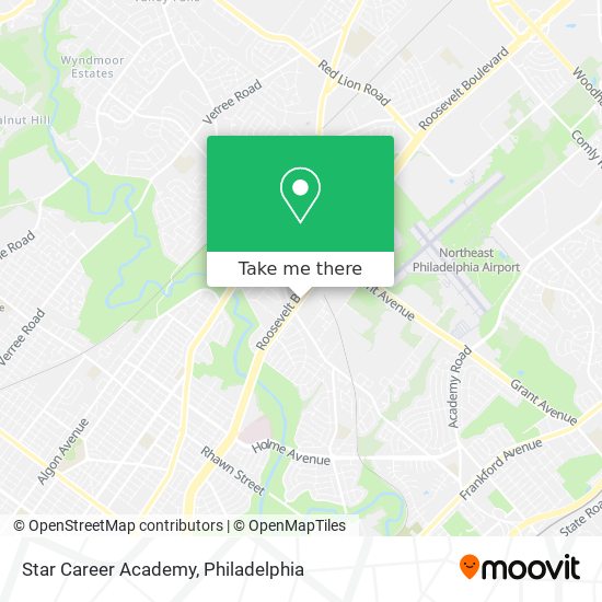 Mapa de Star Career Academy