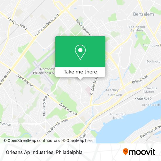 Orleans Ap Industries map