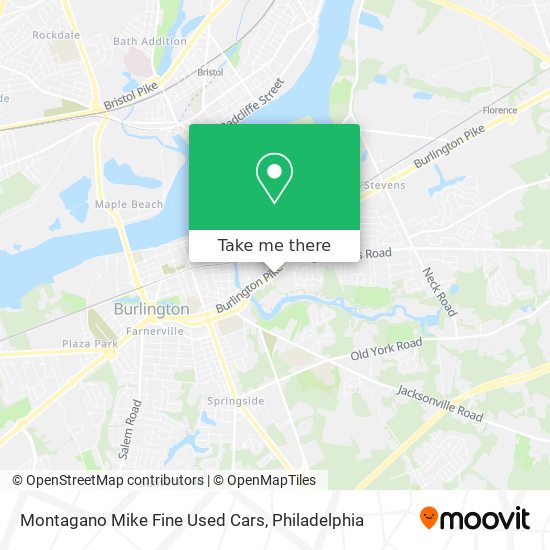 Montagano Mike Fine Used Cars map