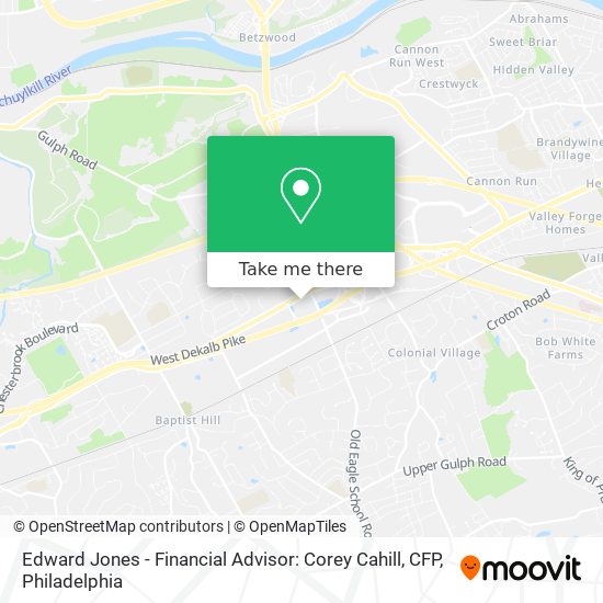 Edward Jones - Financial Advisor: Corey Cahill, CFP map