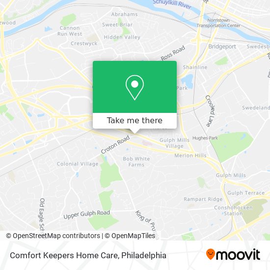 Comfort Keepers Home Care map
