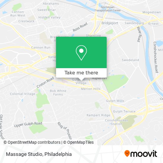 Massage Studio map