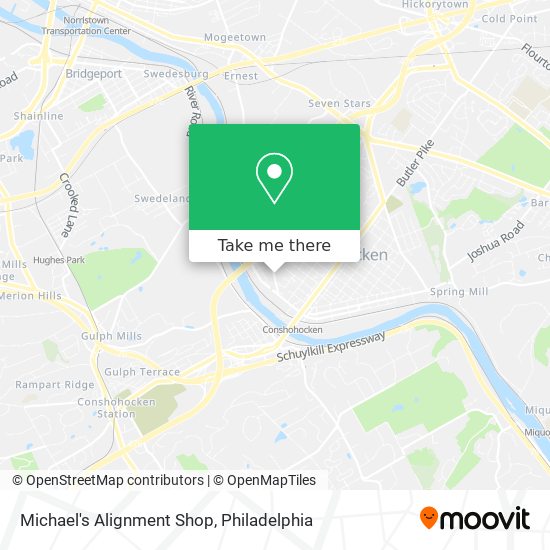 Mapa de Michael's Alignment Shop
