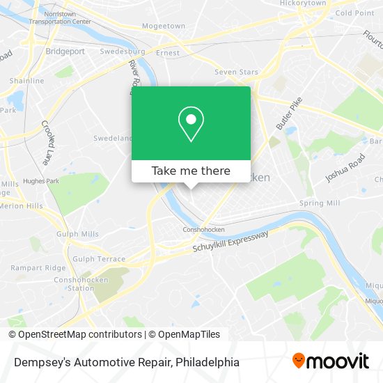 Mapa de Dempsey's Automotive Repair