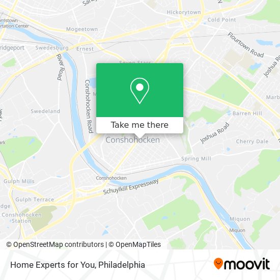 Home Experts for You map