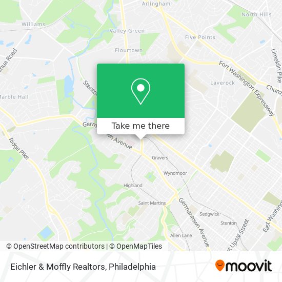 Mapa de Eichler & Moffly Realtors