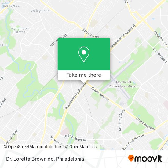 Dr. Loretta Brown do map