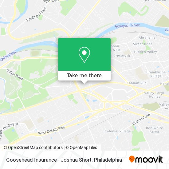 Goosehead Insurance - Joshua Short map