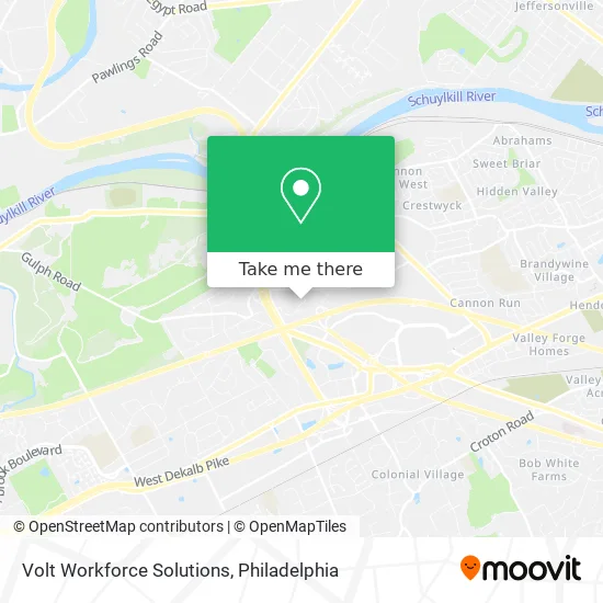 Volt Workforce Solutions map