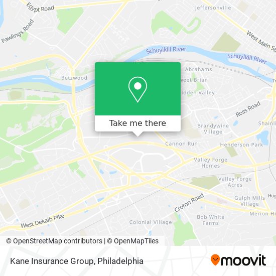 Kane Insurance Group map