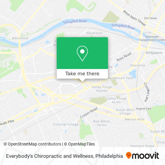 Everybody's Chiropractic and Wellness map