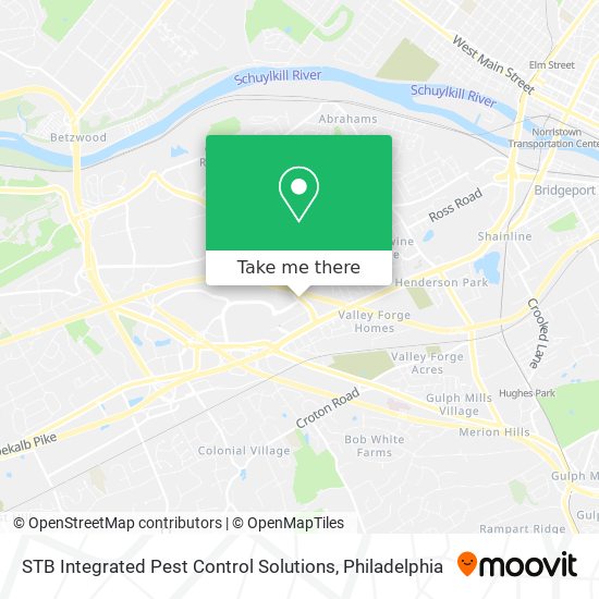 STB Integrated Pest Control Solutions map