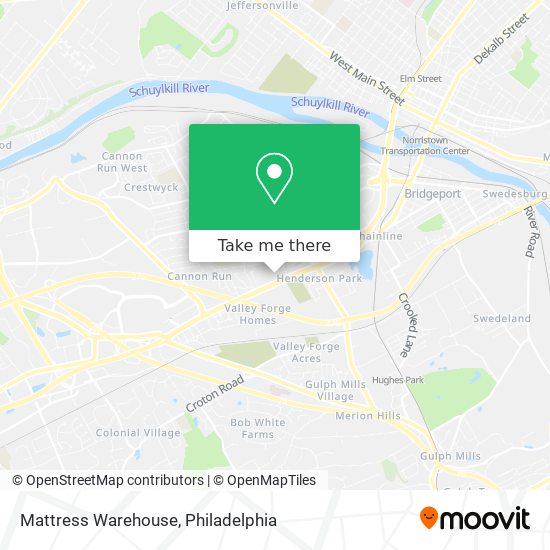 Mattress Warehouse map