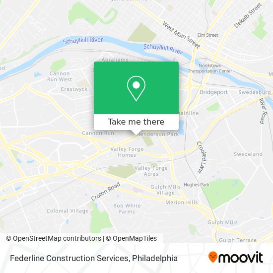 Federline Construction Services map