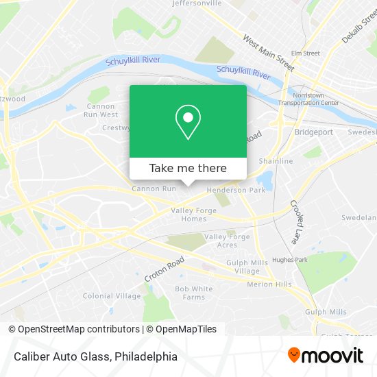 Caliber Auto Glass map