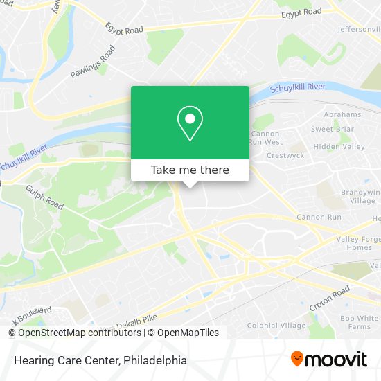 Hearing Care Center map