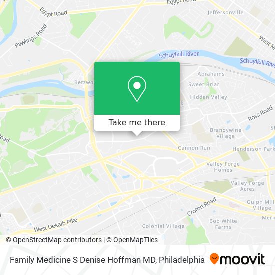 Family Medicine S Denise Hoffman MD map