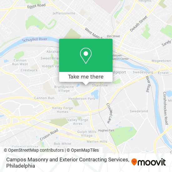 Campos Masonry and Exterior Contracting Services map