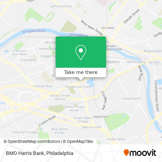 BMO Harris Bank map