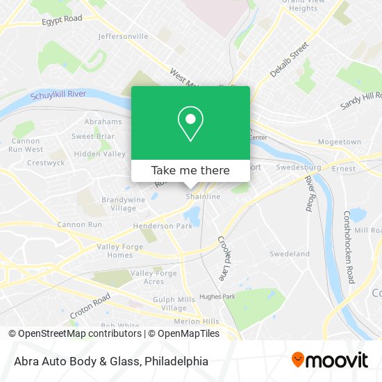 Abra Auto Body & Glass map