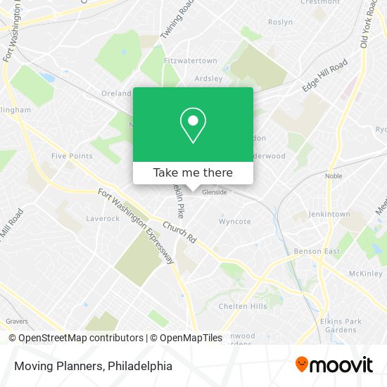 Moving Planners map