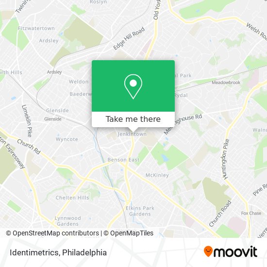 Identimetrics map