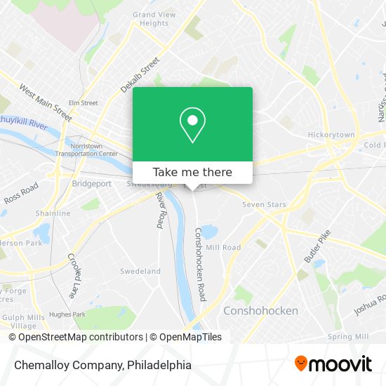 Mapa de Chemalloy Company