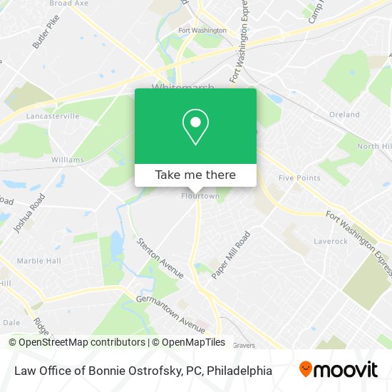 Law Office of Bonnie Ostrofsky, PC map