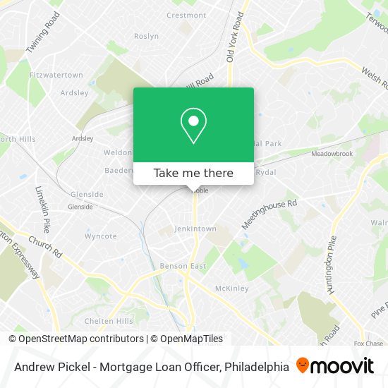 Mapa de Andrew Pickel - Mortgage Loan Officer